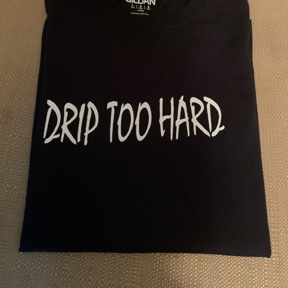 “Drip Too Hard” boys T-shirt.